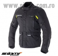 Geaca (jacheta) barbati Racing Seventy vara/iarna model SD-JT41 culoare: negru/galben fluor – marime: XL